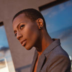 Black Moissanite Round Stud Earrings – “Shadow Ice” Edition White Gold 0.5 Carat (5MM) - Shop Gold Supply