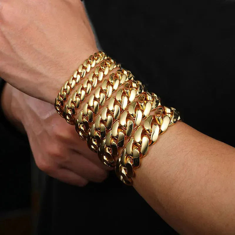 Classic Miami Cuban Chain – “OG Drip” Edition - The Gold Supply