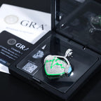 Moissanite Glow Heart Pendant – “Heartbeat Harmony” Edition - Shop Gold Supply