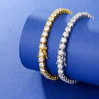 Moissanite Tennis Bracelet – “Eternal Shine” Edition - The Gold Supply