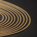 Never Tarnish 3MM Cuban Chain – “Endless Shine” Edition 18 IN White Gold - Shop Gold Supply