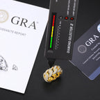 Pavé Cuban Link Ring – “Royal Ice Weave” Edition Yellow Gold 7 - Shop Gold Supply